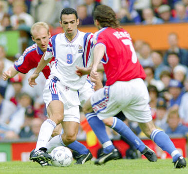 Football, Uefa EURO 1996 (England), Semifinal, France -