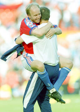 Football, Uefa EURO 1996 (England), Semifinal, France -