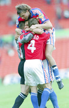 Football, Uefa EURO 1996 (England), Semifinal, France -