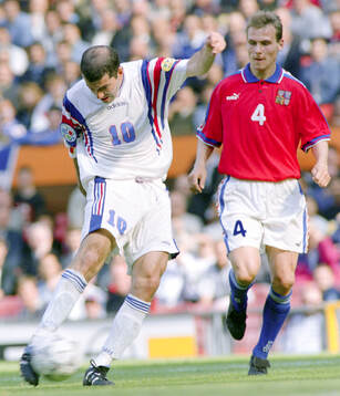 Football, Uefa EURO 1996 (England), Semifinal, France -