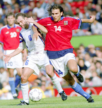 Football, Uefa EURO 1996 (England), Semifinal, France -