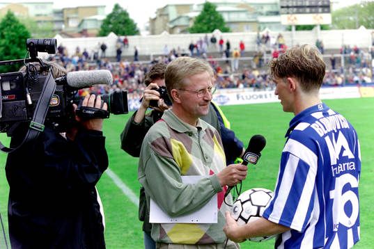 Jesper Blomqvist, Göteborg tvåmålskytt i matchen