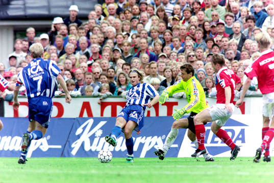 Andreas Andersson, Göteborg framför helsingborgs målvakt