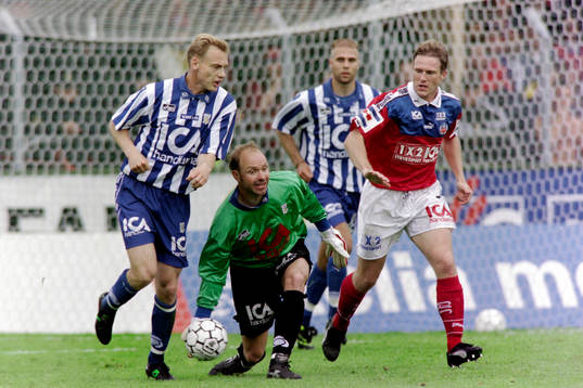Jonas Olsson, Thomas Ravelli, målvakt i Göteborg och Jan