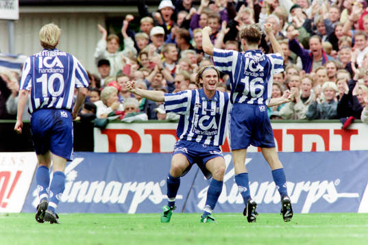 Andreas Andersson och Jesper Blomqvist, Göteborg jublar