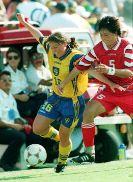 Hanna Ljungberg, Sverige och Huilin Xie, Kina