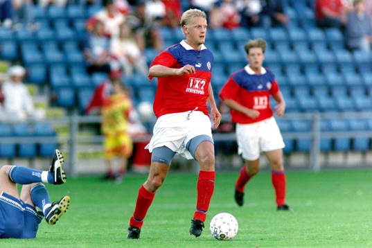 Fotboll, Uefacupen, kval, Helsingborg - Dynamo 93 Minsk,