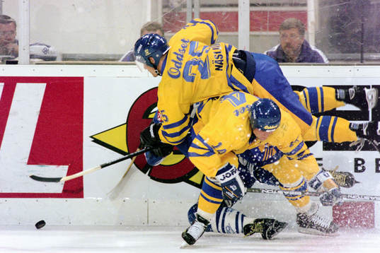 Markus Näslund och Mattias Norström, Sverige stoppar en