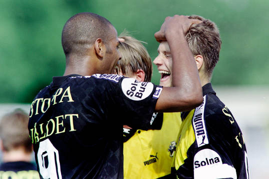 Pascal Simpson och Gary Sundgren, AIK