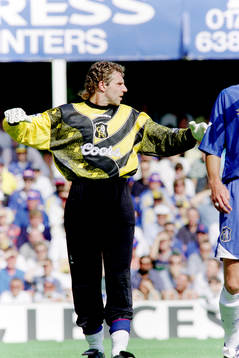 Dmitri Kharine, målvakt i Chelsea