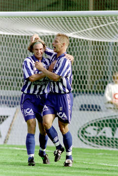 Andreas Andersson och Mikael Nilsson, Göteborg jublar