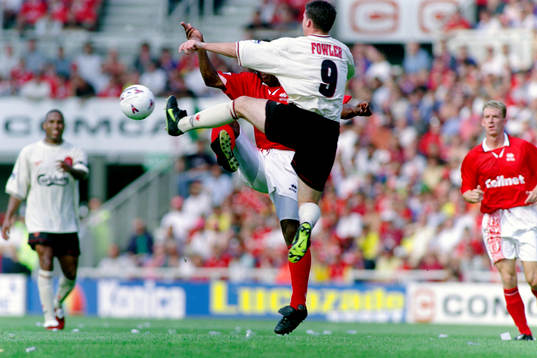 Liverpools Robbie Fowler