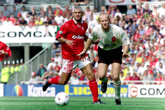 Fabrizio Ravanelli, Middlesbrough och Mark Wright, Liverpool