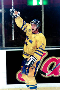 Peter Forsberg, Sverige jublar