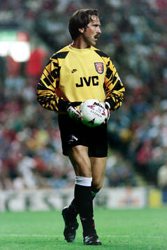 David Seaman, målvakt i Arsenal