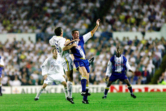 Fotboll, Premiership, Leeds - Sheffield Wednesday, 0-2