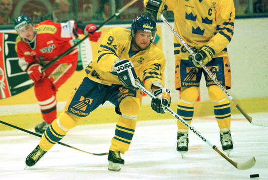 Michael Nylander i aktion