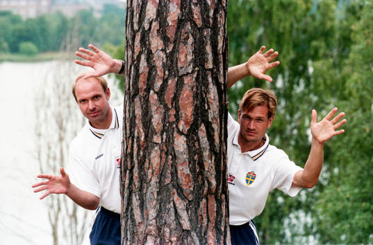 Målvakterna Thomas Ravelli och Bengt, Andersson