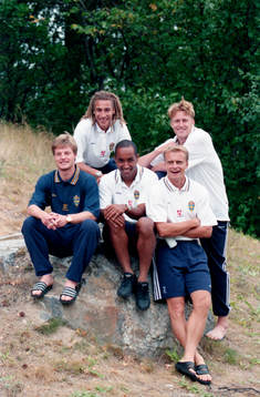 Henrik Larsson, Kennet Andersson, Stefan Schwarz, Martin