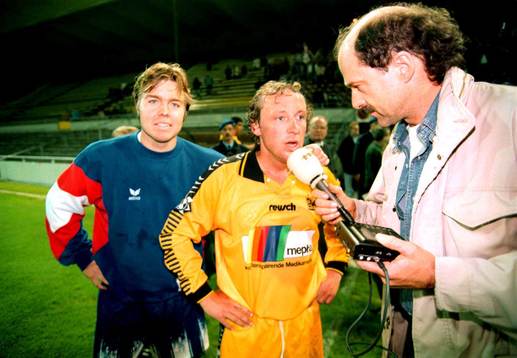 Fotboll, Bern, Young Boys v. FC Zürich. Tomas Brolin och
