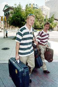 Mats Sundin och Ulf Dahlén, Sverige