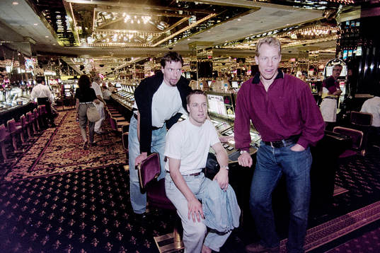 Roger Johansson, Tommy Söderström och Jonas Bergqvist på