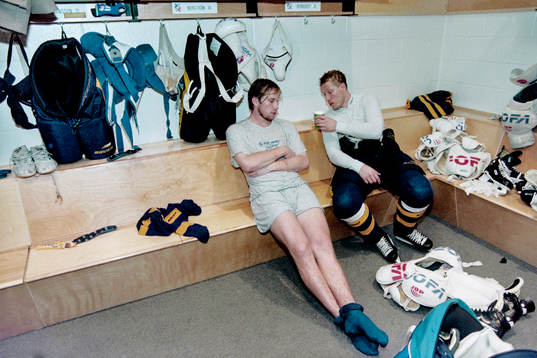 Peter Forsberg och Jonas Bergqvist är besvikna