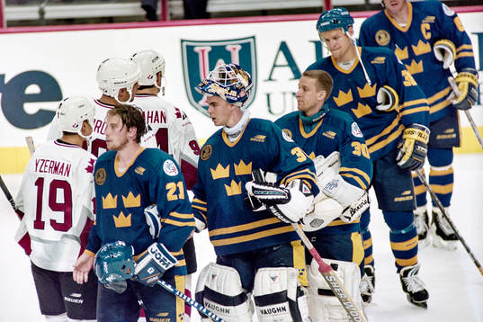 Peter Forsberg, Tommy Salo, Tommy Söderström och Andreas