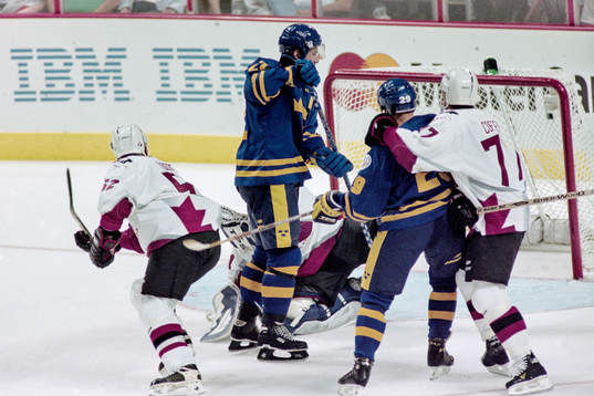 Ishockey, World Cup, Sverige - Kanada
