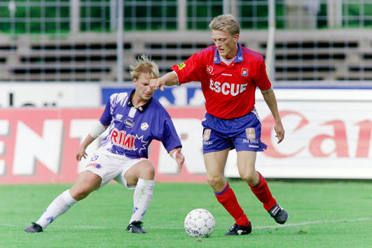 Fredrik Andersson, Halmstad och Morgan Nilsson, Örgryte