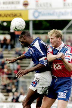 Steve Galloway, Umeå med helsingborgs Anders Jönsson i