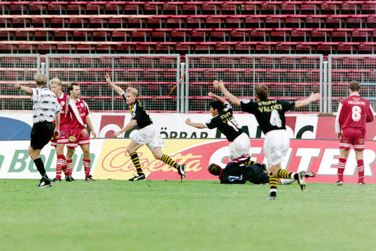 Johan Mjällby, AIK jublar