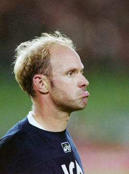 En besviken Thomas Ravelli, målvakt, Göteborg