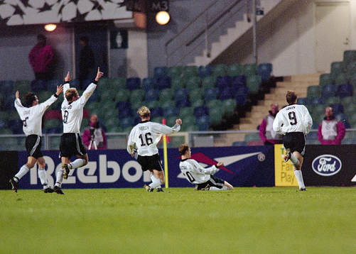 Harald Brattbakk och Rosenborg jublar