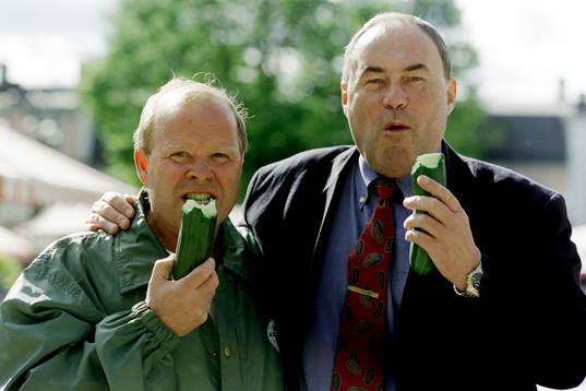 Bengt Lydeborn och Lennart Söderberg, tränare i