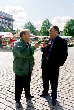 Bengt Lydeborn och Lennart Söderberg, tränare i