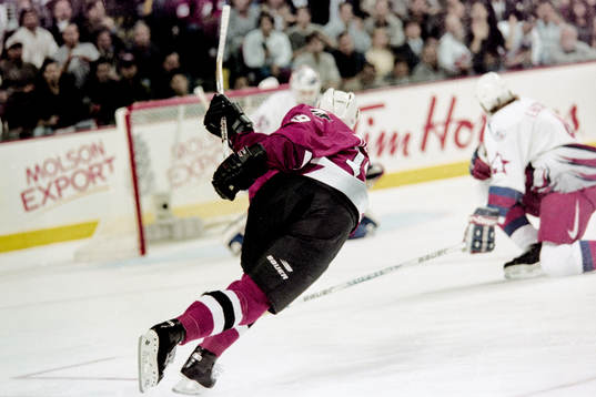 Steve Yzerman, Kanada i skottagen