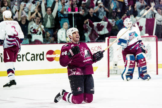 Rob Blake, Kanada, jublar