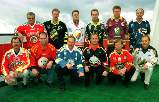 Lasse Falk (Lars Falk)  Frölunda, Peter Gradin AIK,