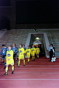 Halmstad på väg in på Stockholm Stadion