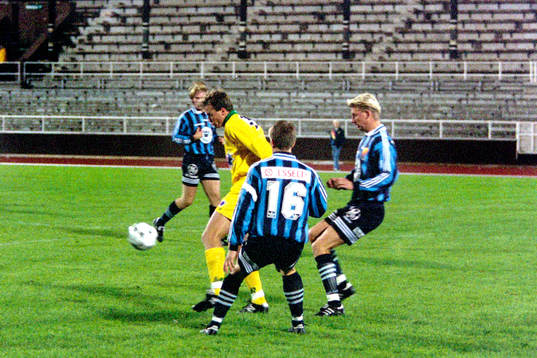 Fotboll, Allsvenskan, Djurgården - Halmstad, 1-1