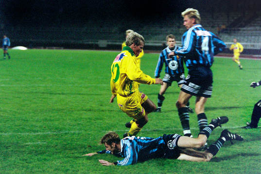 Fredrik Ljungberg, Halmstad och en liggande Markus