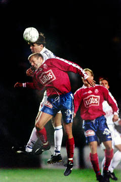 Hans Eklund, Öster och Andreas Jakobsson, Helsingborg i en