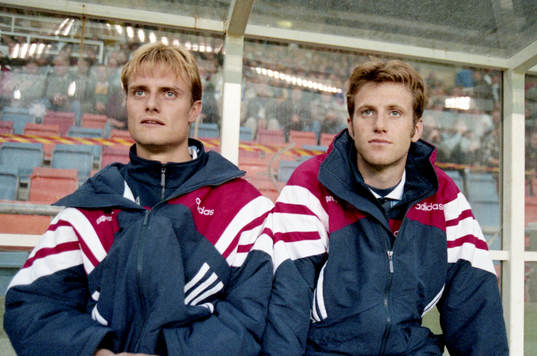 Djurgårdens Fredrik Dahlström och Marcus Karlsson