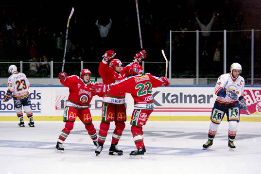 Jubel i Frölunda