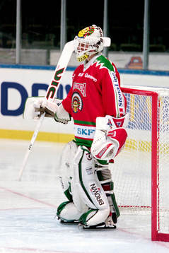 Mikael Sandberg, målvakt i Frölunda