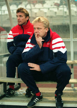 Glenn Schiller och Anders Grönhagen, tränare Djurgården