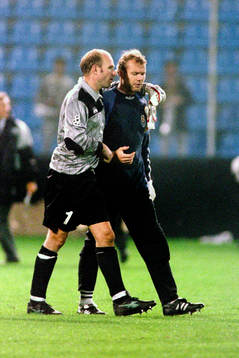 Thomas Ravelli, målvakt, Göteborg och Lars Eriksson,