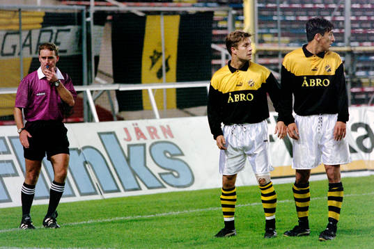 Ola Andersson och Cesar Pacha, AIK