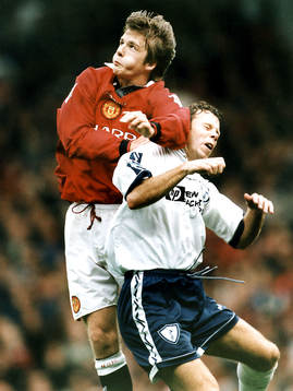 Manchester United - Tottenham: David Beckham ger David
